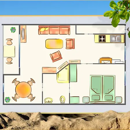 Seeblick Anlage Lachmoewe 公寓